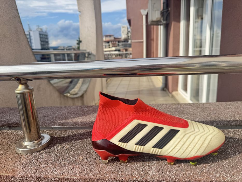 Професионални Бутонки Adidas Predator 18+ FG “Solar Red / Core Black / White