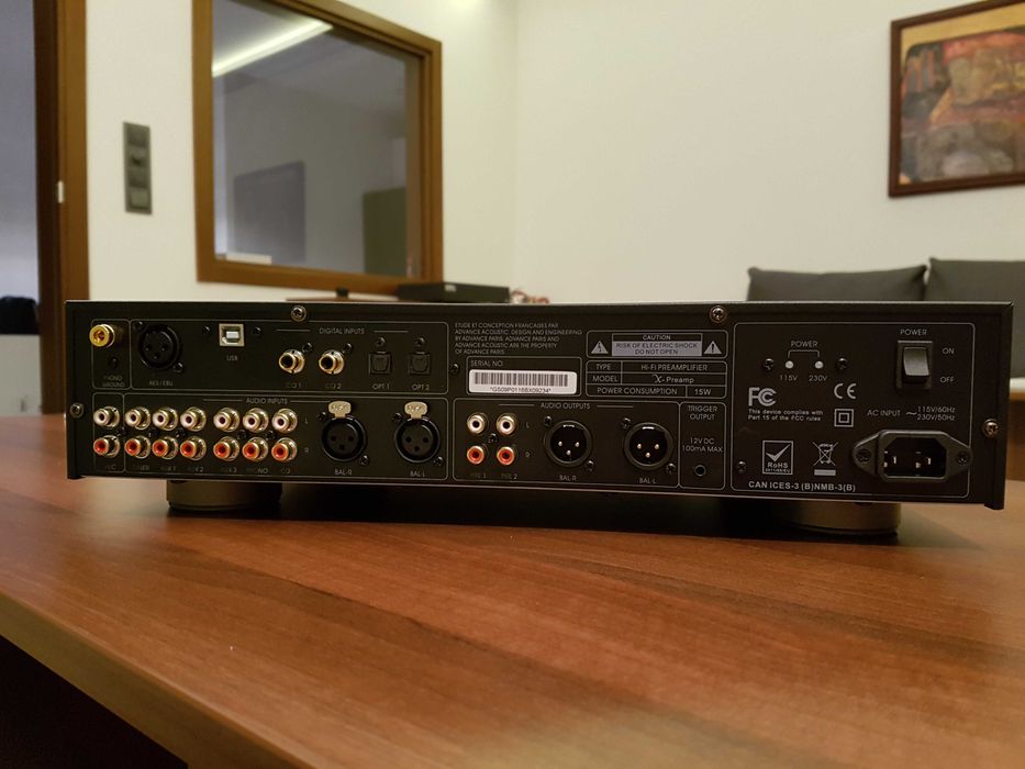 Нов предусилвател Advance Acoustic