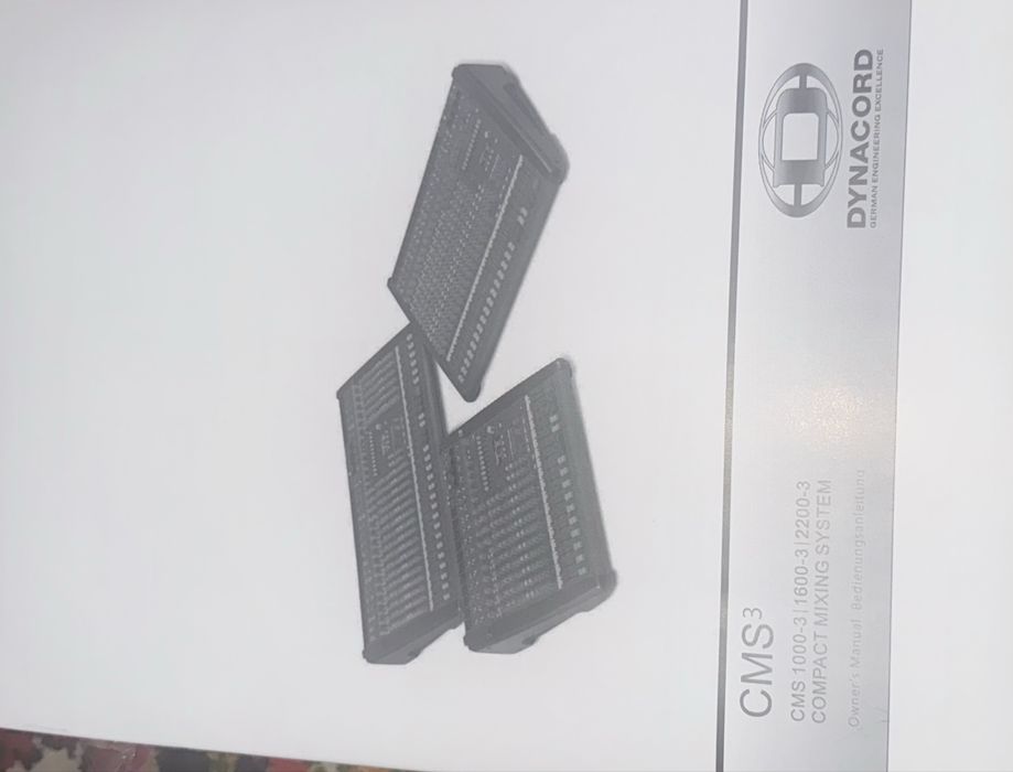 Dynacord powermate 1000-3