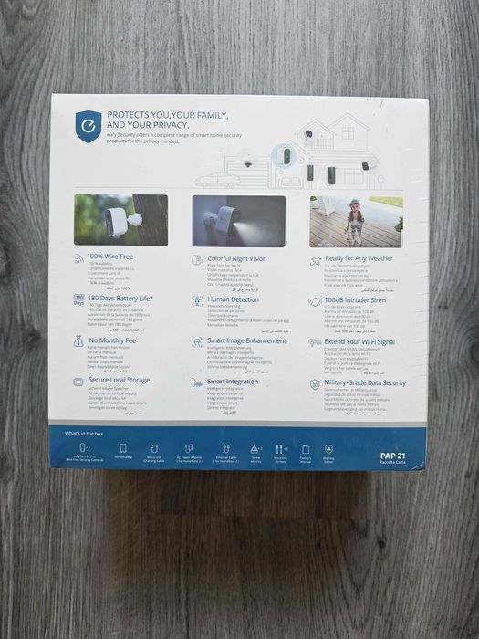 Eufy Cam 2C Pro 2K 3-Camera Set камери за видеонаблюдение