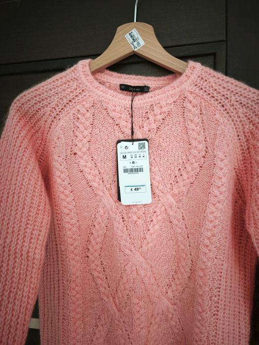 Pulover nou cu etichetă Zara, mărimea M