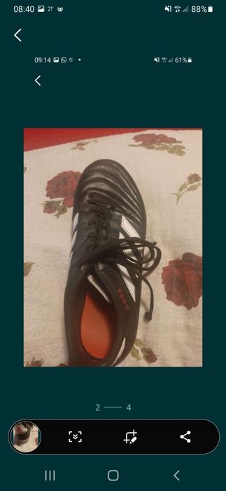 Ghete fotbal Adidas
