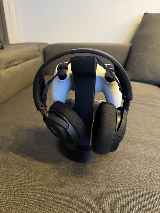 Бяла или черна Стойка / Поставка за джойстик / контролер и Слушалки