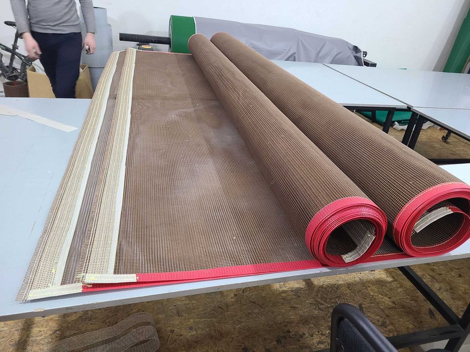 тефлоновый (термостойкая лента) конвейерные ленты  PTFE