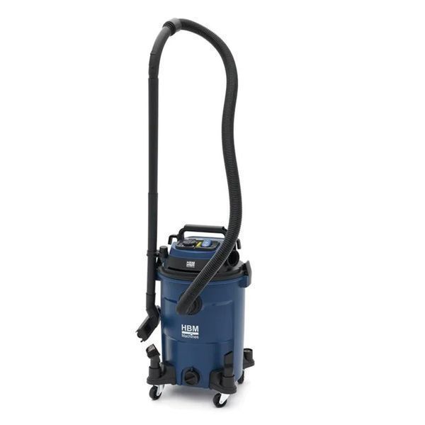 Индустриална прахосмукачка за мокро и сухо почистване 1200w 25 л hbm