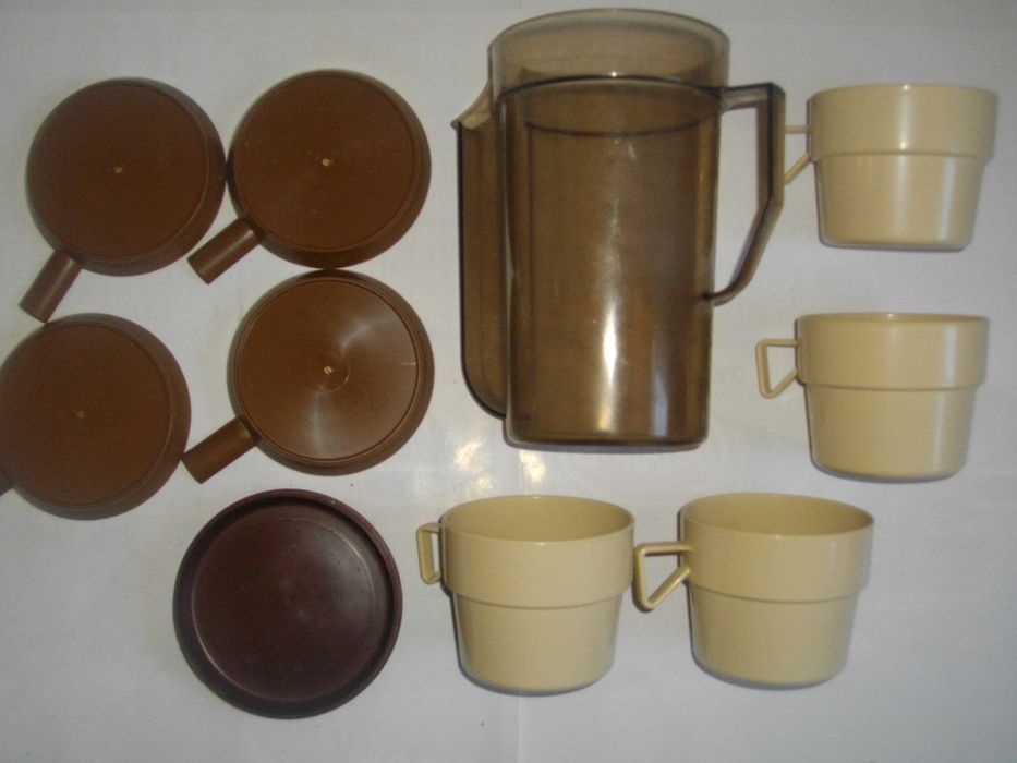 1975г-От Соца-Нов Български Туристически Комплект Чаши-ЗИЕНО Шумен