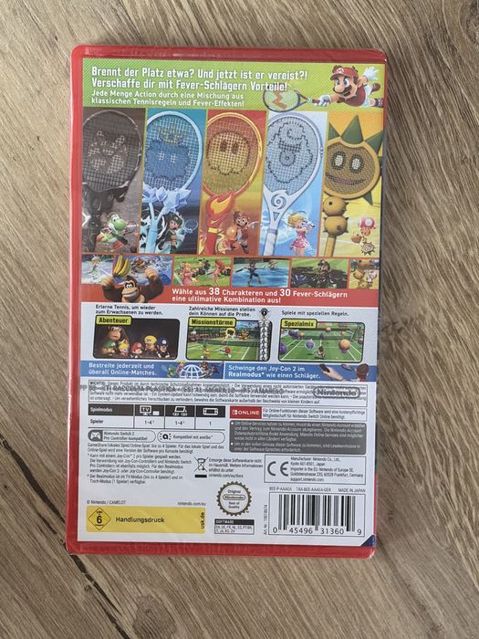Mario Tennis Fever ( nou, sigilat)