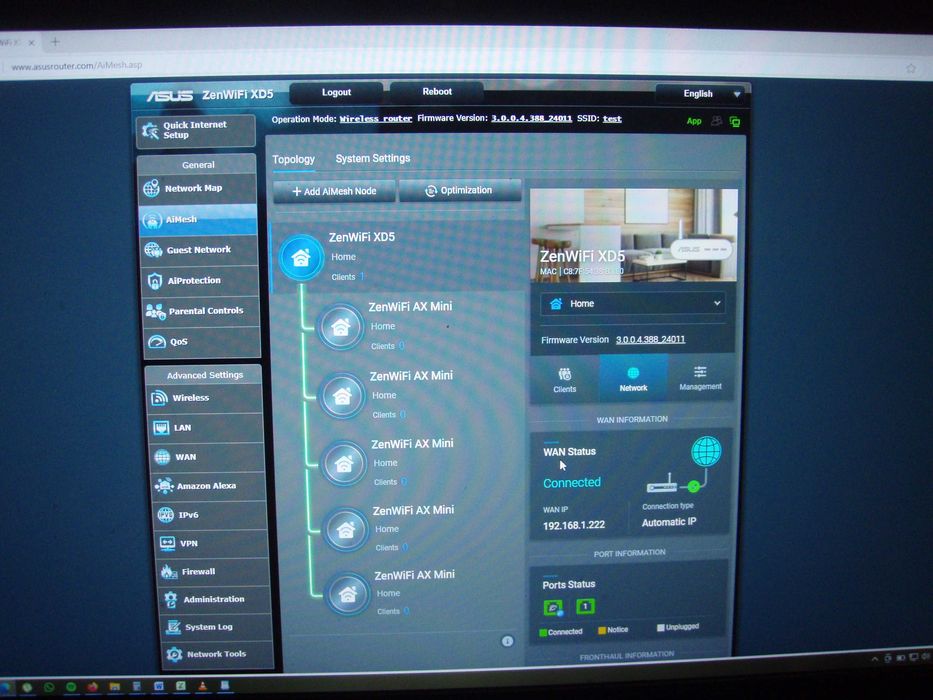 Router Asus ZenWifi XD4 Plus mini XD4