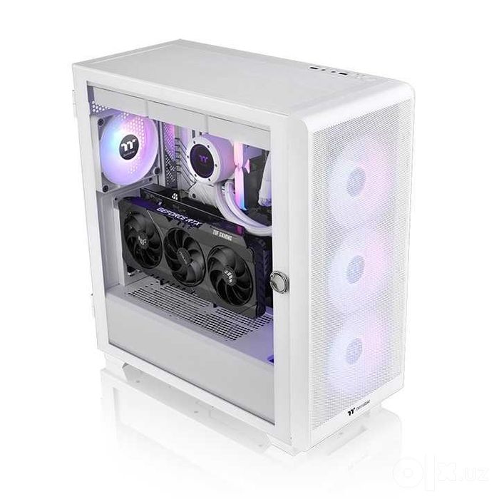 - Корпус Thermaltake S250 Tempered Glass ARGB Edition Snow