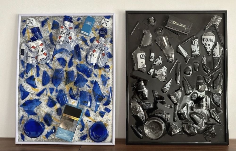 Tablou special sticla sparta