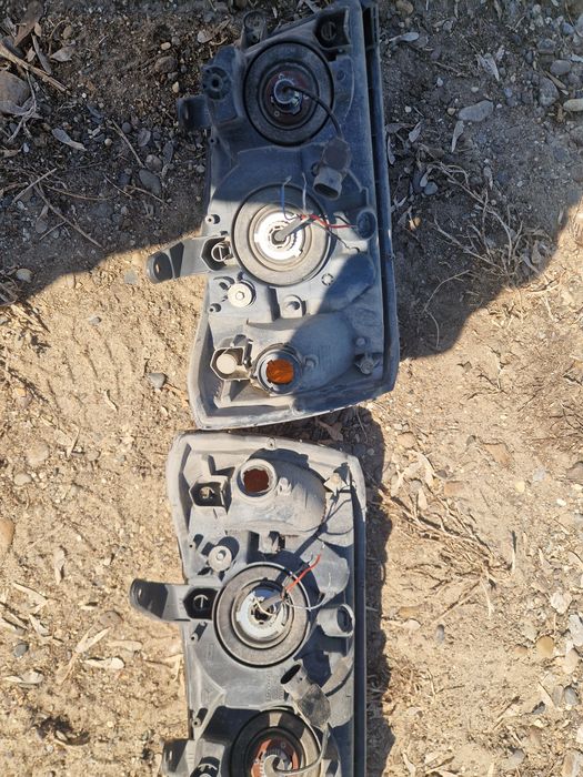 Фары,  переделанные на Тойота ХАЙЛАНДЕР