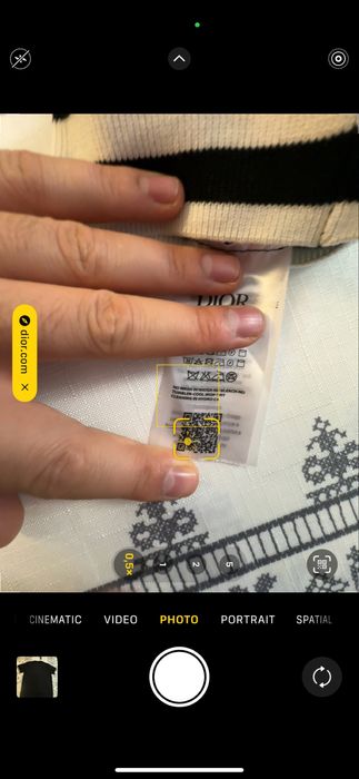 Christian Dior-Оригинална чисто нова мъжка тениска М размер