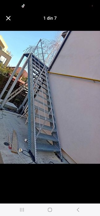 Vând scări zincate facem la comanda orice dimensiune