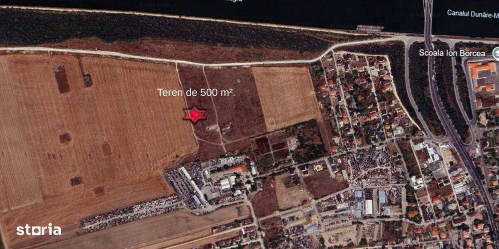 AGIGEA- teren 500mp cu deschidere 16m la alee de acces