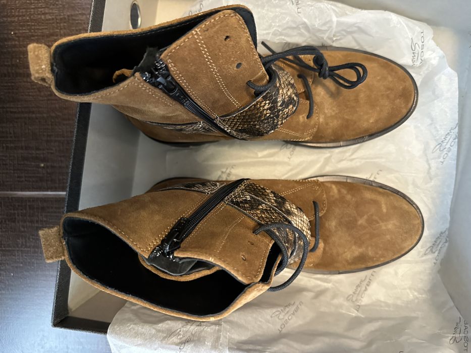 Ghete dama piele Tosca Blu 37