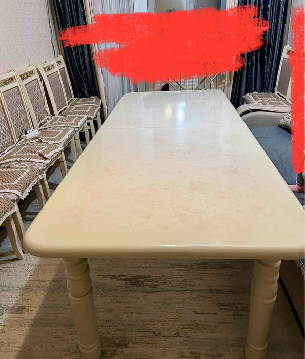 Продам стол-трансформер со стульями