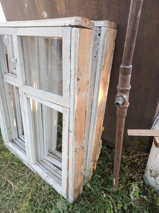 Деревянные окна. 120×100см