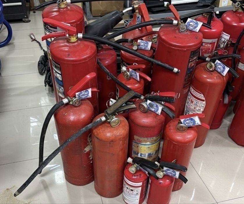 Перезарядка, заправка огнетушителей