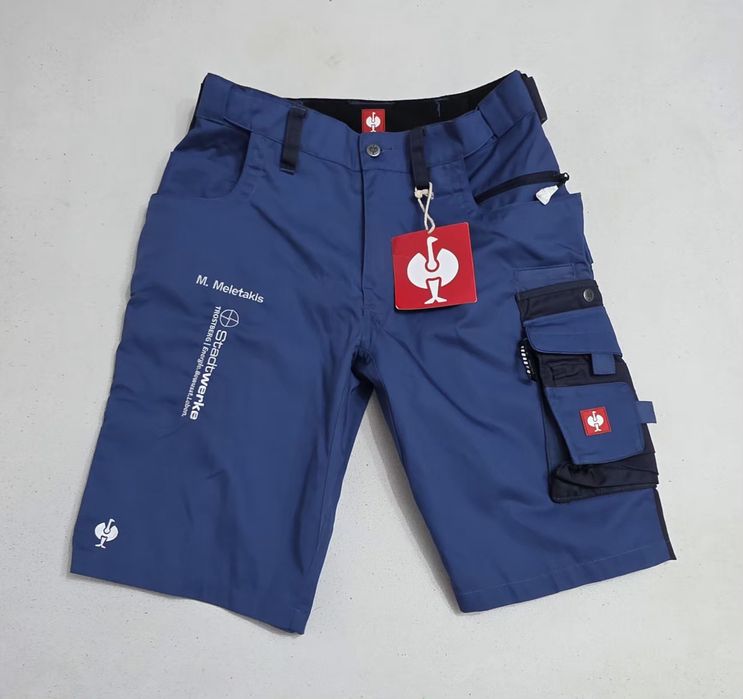 Pantaloni scurți noi Engelbert Strauss Motion 2020 Cordura, salopeta nr 50 sau M/L ptr barbati