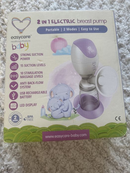 Pompa de san electrica 2in1 EasyCare Baby, Portabila,
