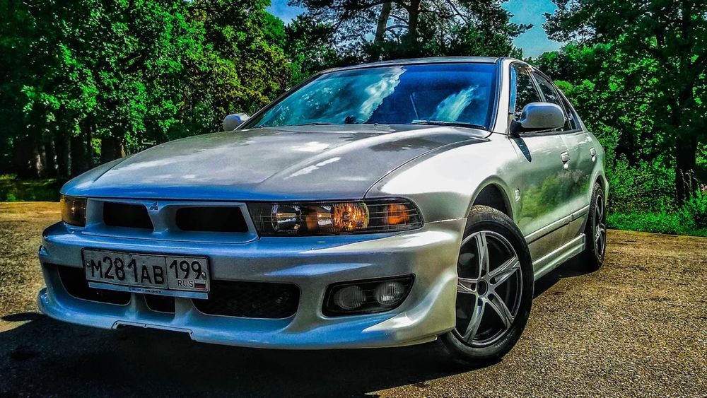 Передний бампер Mitsubishi Galant 8 Viento Тюнинг