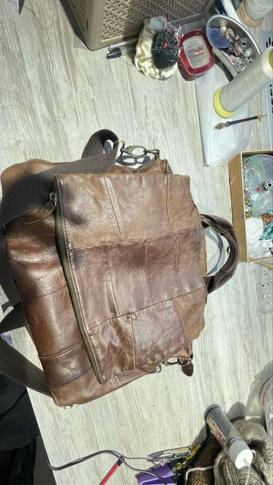 Сумки из кожи и замши