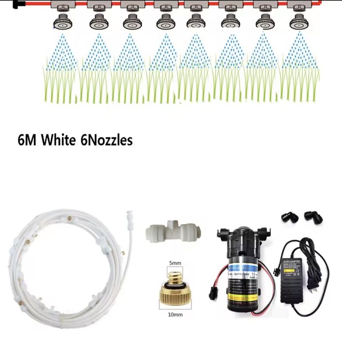 Sistem de răcire cu ceață 6 metri