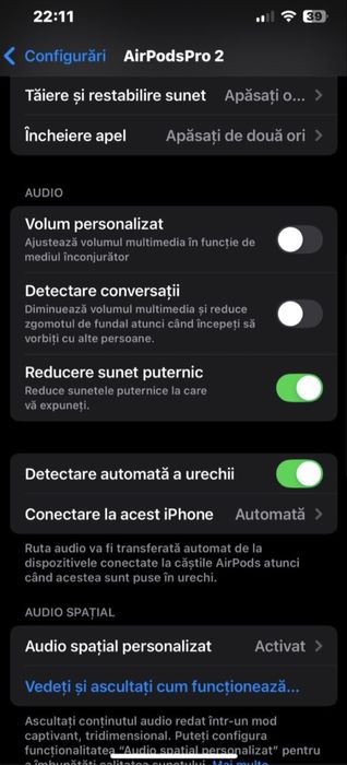 AirPods Pro 2 Noi Sigilate / Full Box – ANC + Sunet Premium