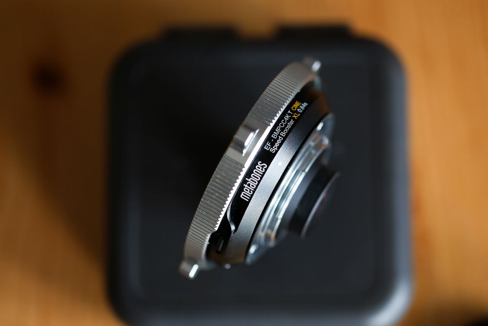 Adaptor Metabones Canon EF - BMPCC Blackmagic Speedbooster Cine XL 0.64