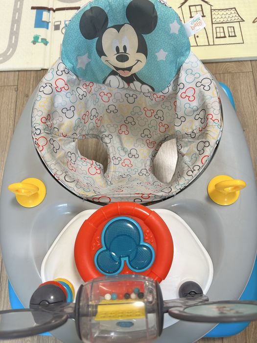 Музикална проходилка 2 в 1 Disney Baby - Mickey Mouse