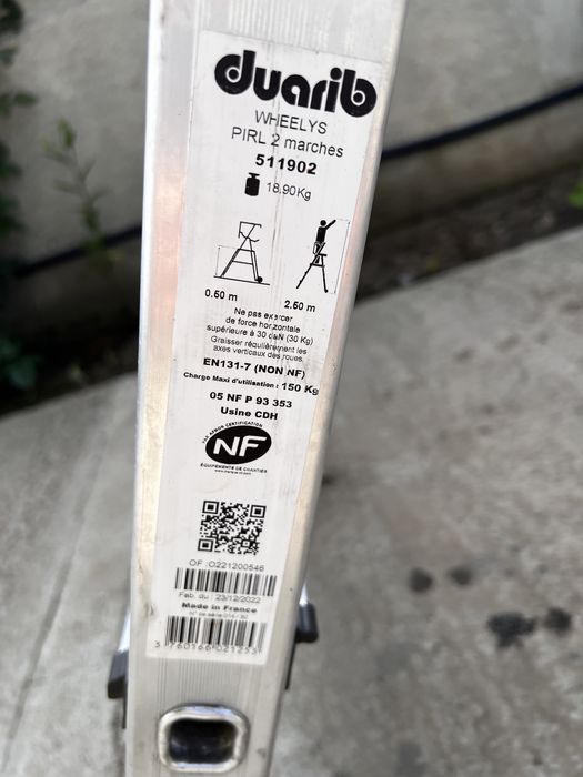 DUARIB - Platformă WHEELYS În 2 Trepte (2022)