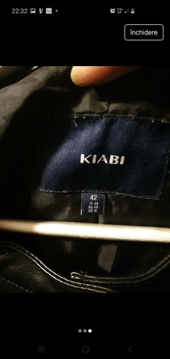 Jacheta Kiabi imitatie de piele 42