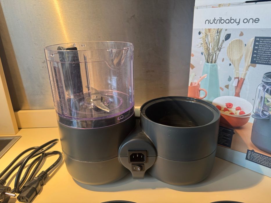 Robot diversificare Babymoov Nutribaby One 4 in 1 cu cutie