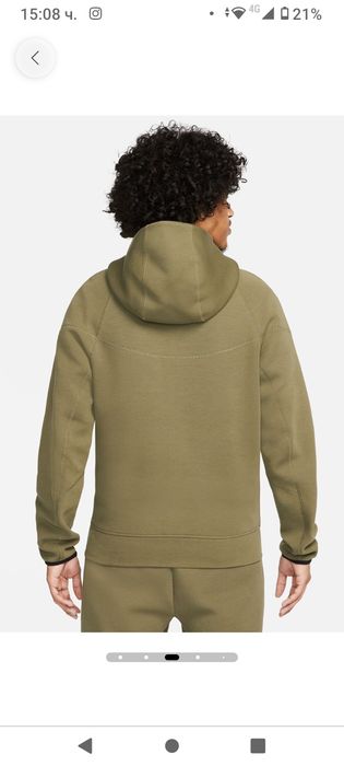 Горнище tech fleece nike