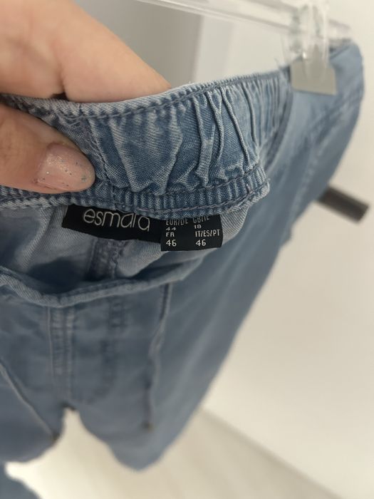Pantaloni denim subtiri pt vara, marimea 44
