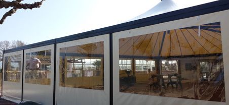 Folie Terasa Cristal Flex® 0,8mm, 1,50m x 10m - Folie Transparenta