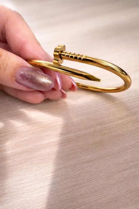 Brățară placată cu aur 18k, model Cartier