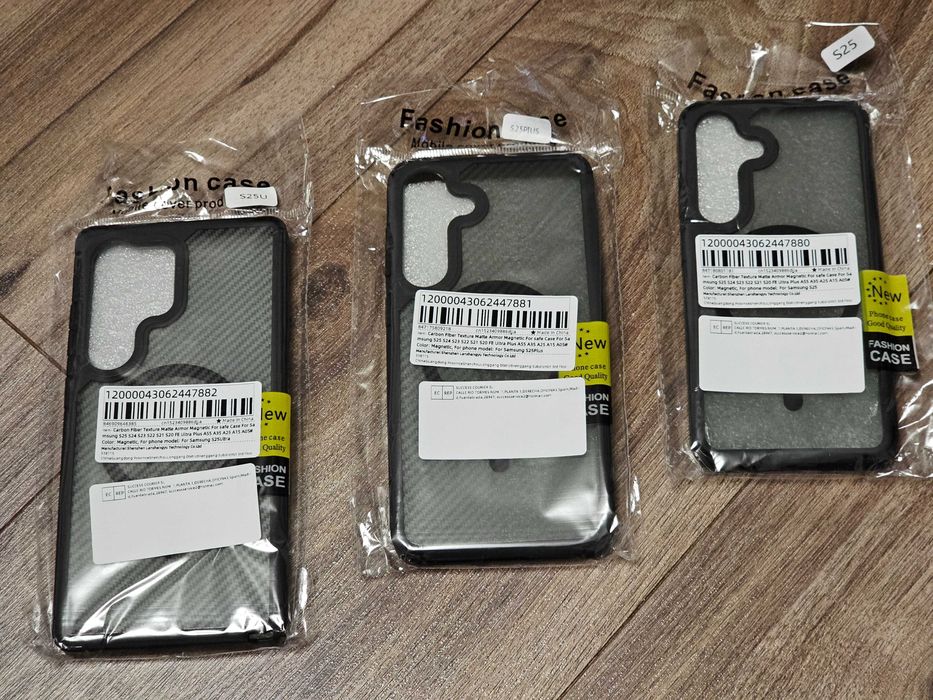 Husa Samsung Galaxy S25/S25+/S25 Ultra/Carbon texture.