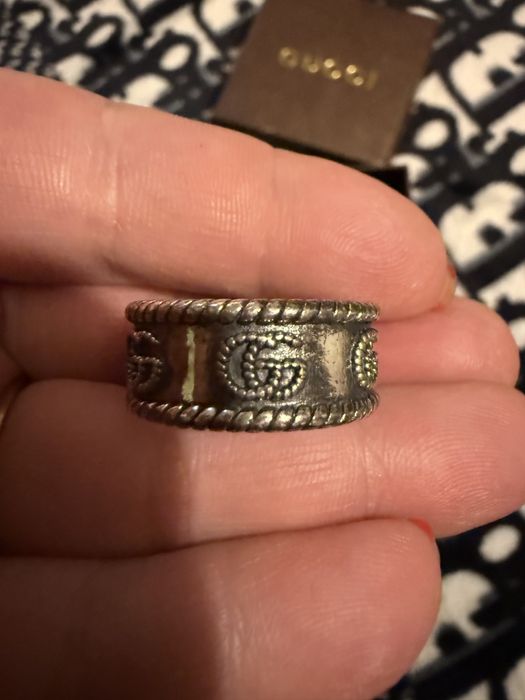 Пръстен Gucci Double G от стерлингово сребро 925