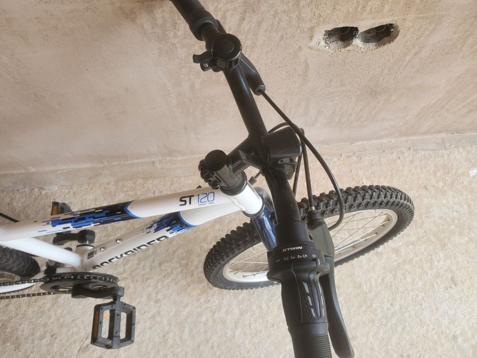 Bicicletă rockrider alba st 120