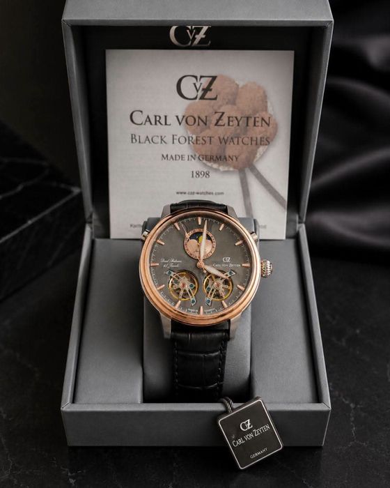 Мъжки Автоматичен Часовник Carl von Zeyten
Model:  CVZ0060RGU

Чисто Нов