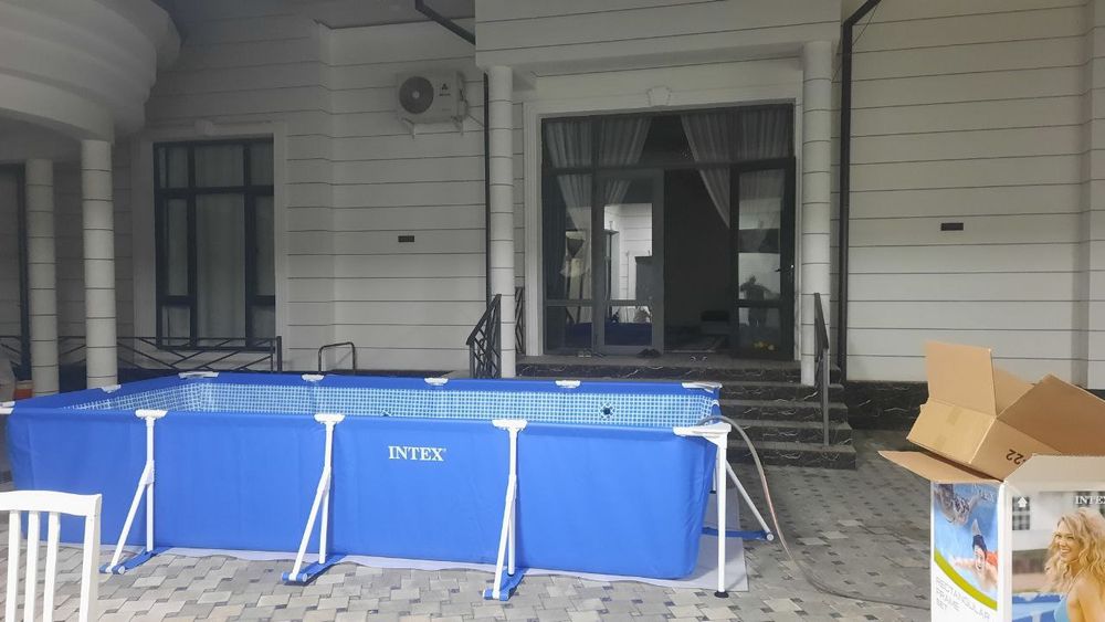 Intex бассейн 4.5х2.2х84см 7127литр