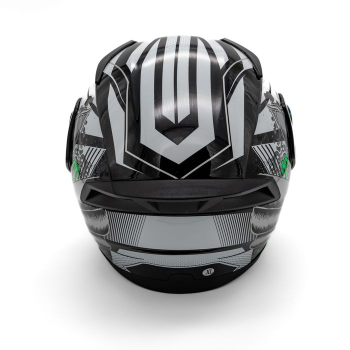 Каска №3896-BK/M Модулна Bluetooth мотоциклетна каска