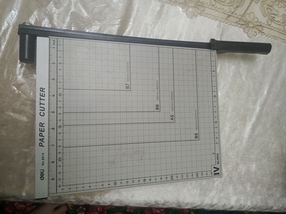 Резка для А4 бумаги, можно резать на мелкие форматы.