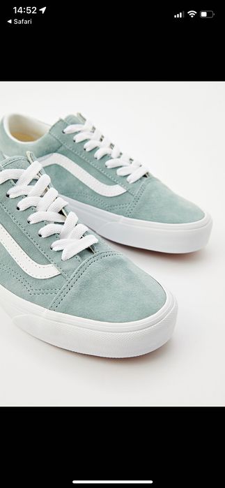 Кеды  зеленые vans