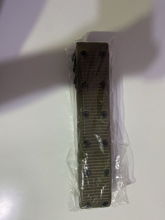 Военный ремень зеленый