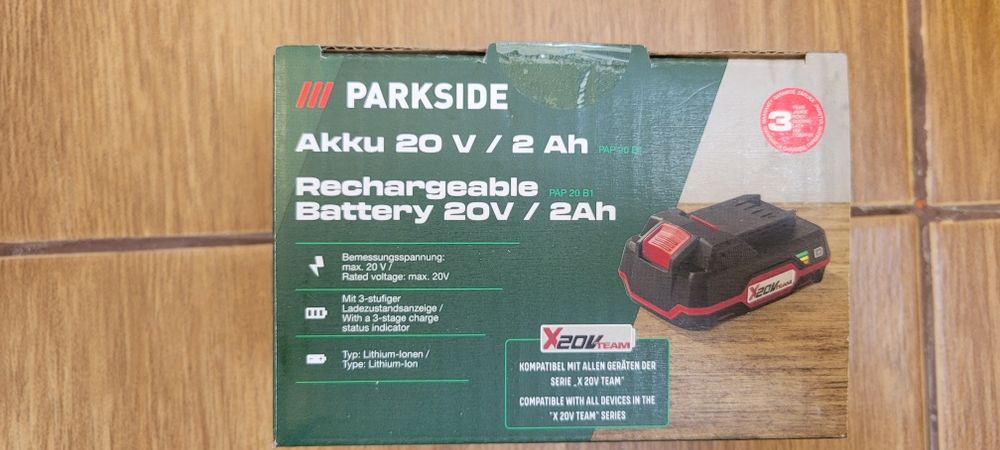 Vand acumulatori PARKSIDE 20V/2Ah