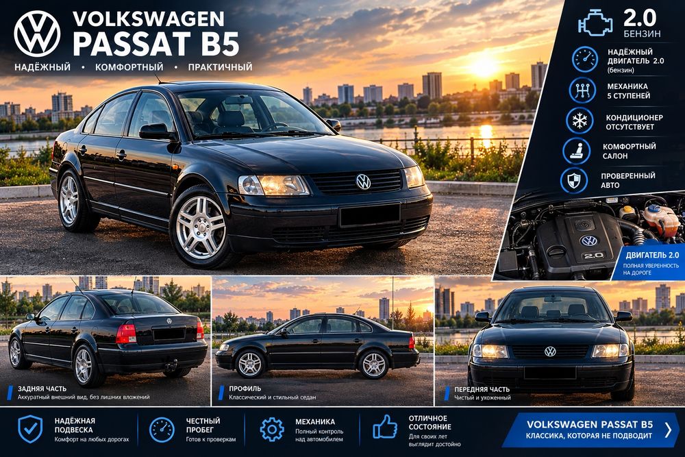 Vw passat b5 2.0