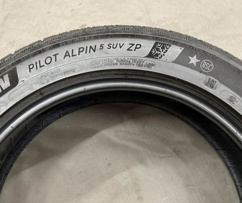 275 45 20 Зимни Мишелин 5,2мм