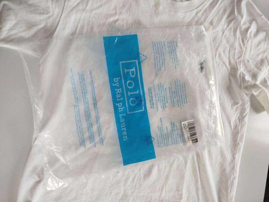 Tricou alb polo Ralph Lauren